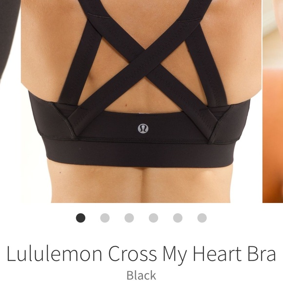 Lululemon Cross my Heart Bra - Picture 1 of 7